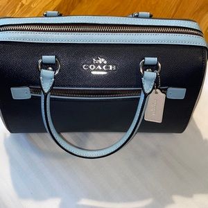NWOT. Brand new, never used Coach Rowan Colorblock Satchel
